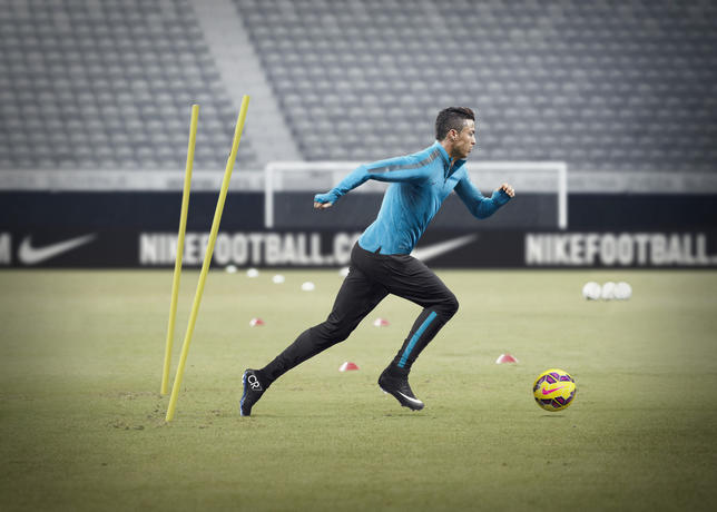 CR7 con le nuove Nike Mercurial Superfly