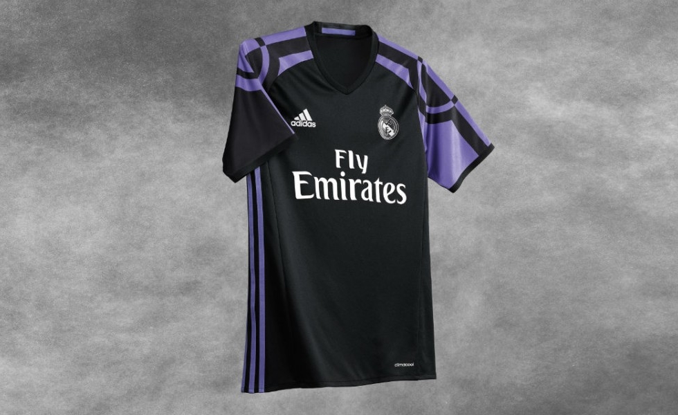 Adidas, la terza maglia del Real Madrid 2016/2017