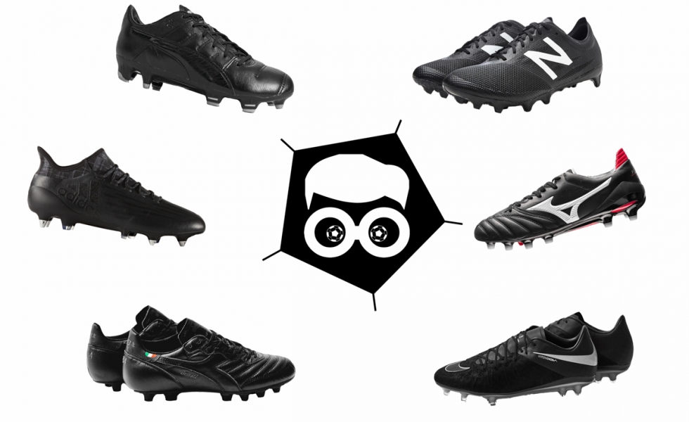 All in black, le scarpe da calcio nere del 2016