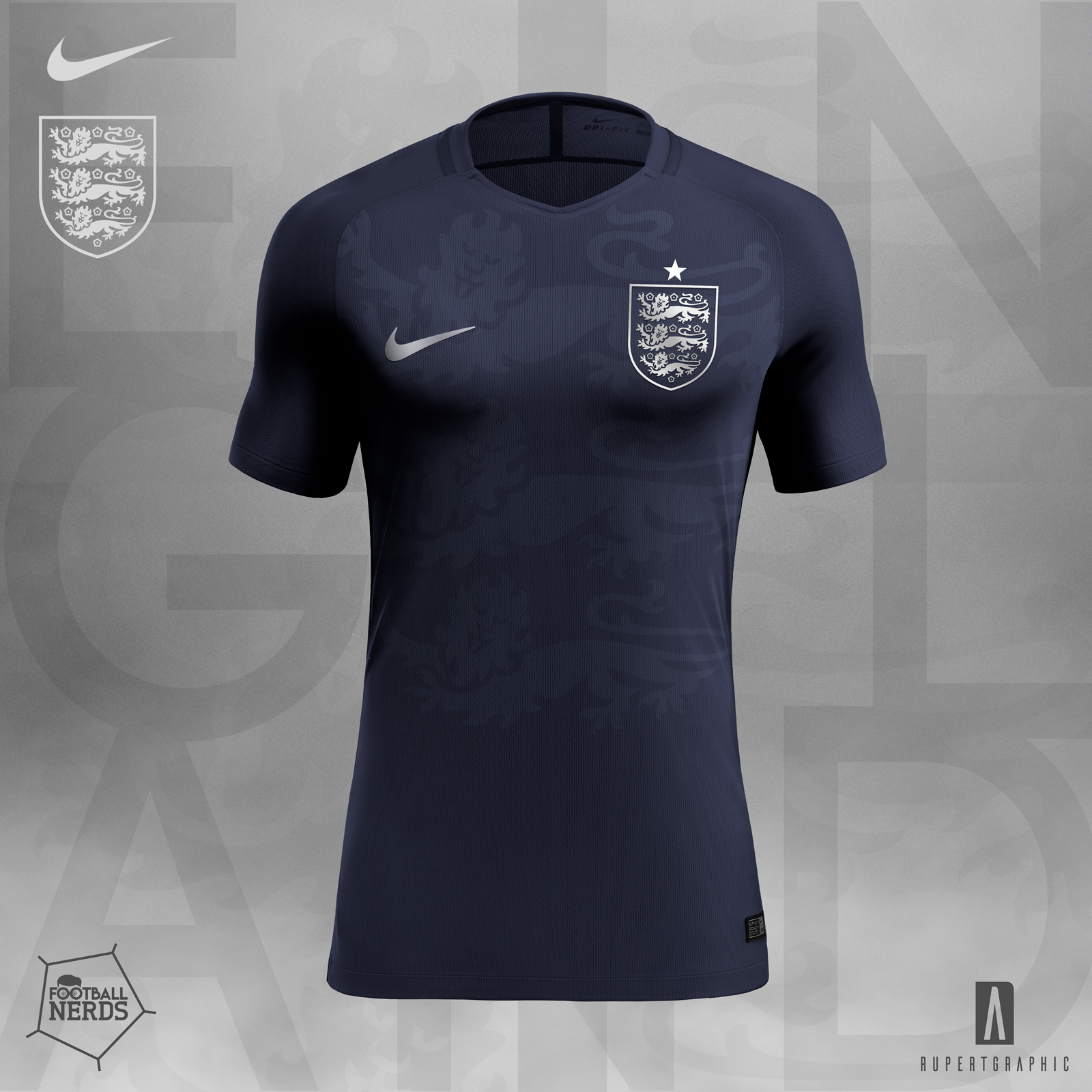 Concept Kit Inghilterra 2017/18