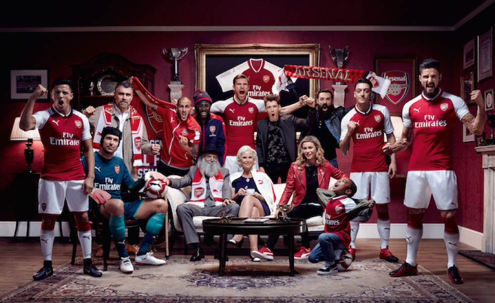 Puma svela la maglia home dell’Arsenal 2017-2018