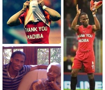 Turchia, la federcalcio vuole punire Drogba per la maglia su Mandela