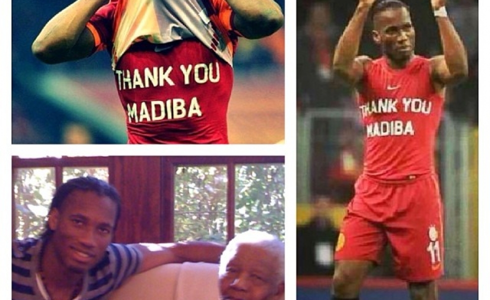 Turchia, la federcalcio vuole punire Drogba per la maglia su Mandela