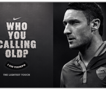 Nike, Francesco Totti torna fra i testimonial