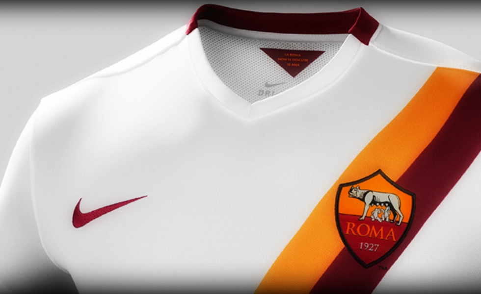AS Roma, la maglia Nike da trasferta per il 2014/2015