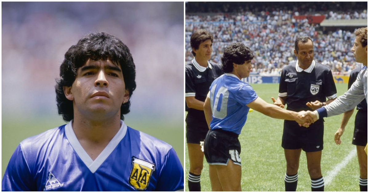 Argentina alternative away - 1986