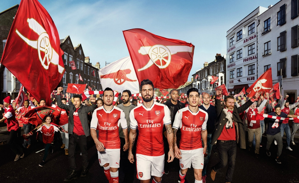 Febbre a 90: il kit home dell’Arsenal 2016-2017