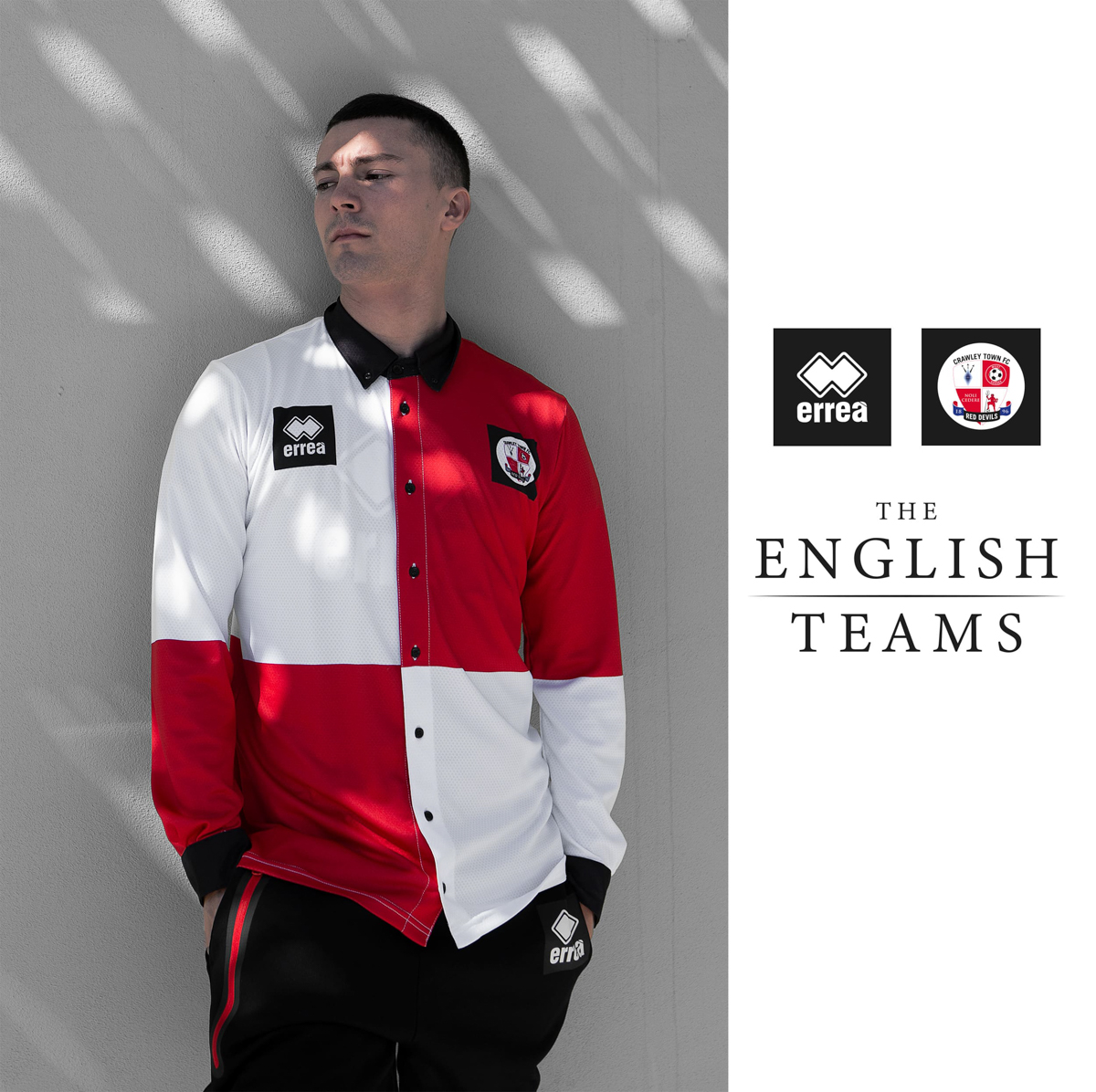 The English Teams, le camicie da calcio Erreà