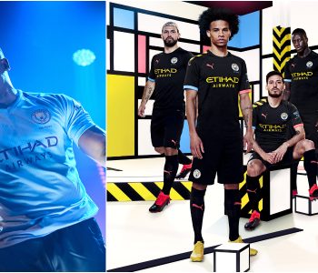 Le nuove maglie Puma del Manchester City