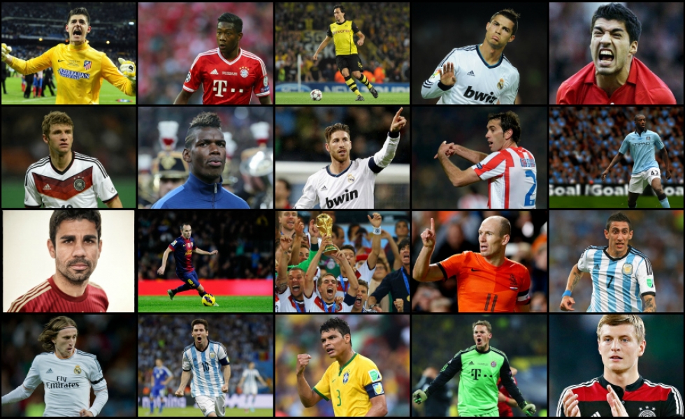 Top 11, i migliori calciatori <br> del 2014 secondo noi