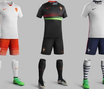 Nike: nuove maglie da trasferta per Francia, Olanda e Portogallo
