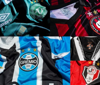 Umbro, 11 maglie da calcio per il Brasileirao 2015
