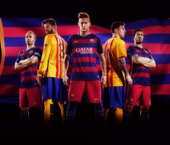 Nike presenta le nuove maglie del Barcellona