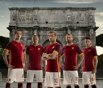 Nike presenta la maglia della Roma 2015/2016