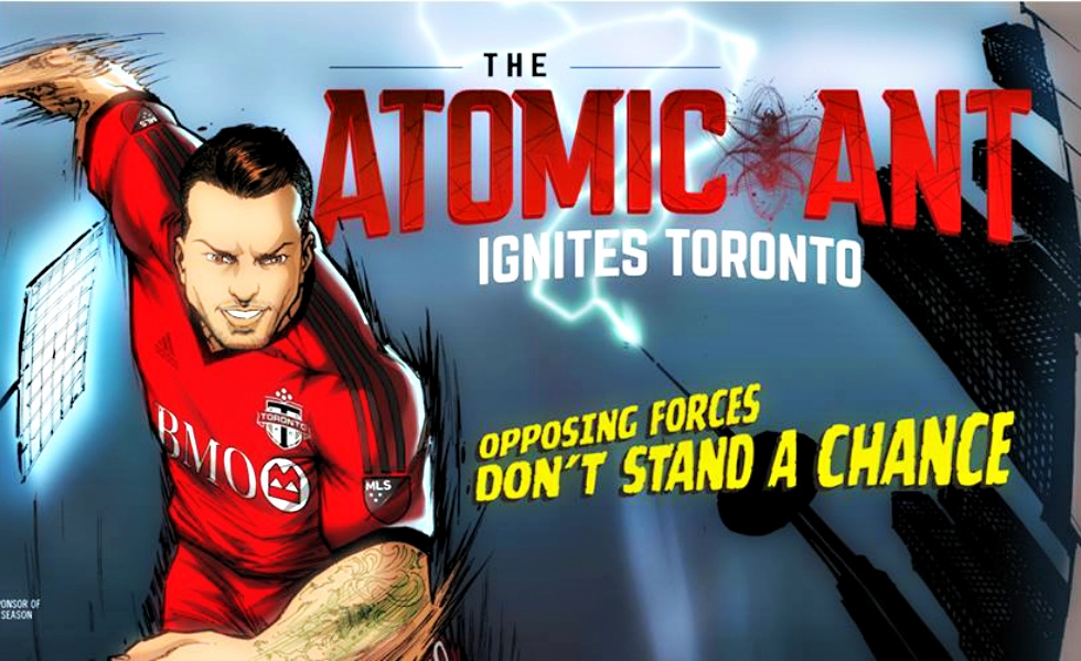 Toronto FC, Giovinco diventa The Atomic Ant