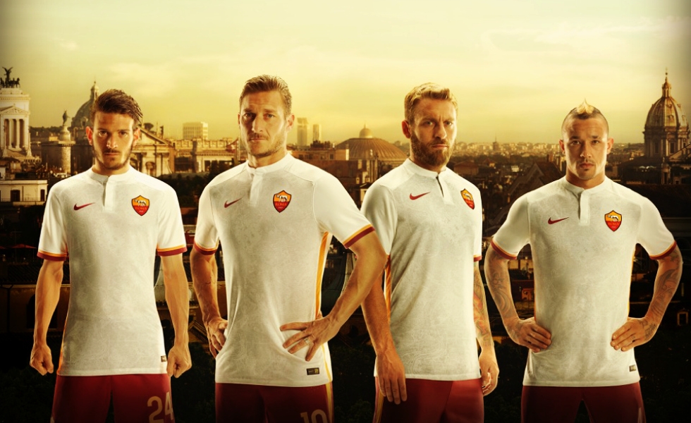 Roma, ecco il kit away Nike per il 2015/2016