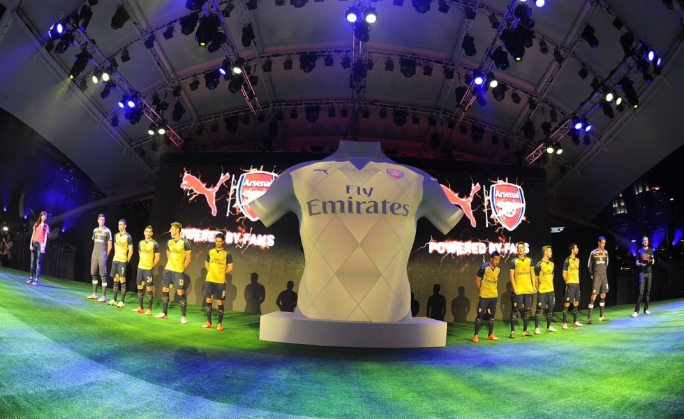 Puma presenta il nuovo kit away dell’Arsenal