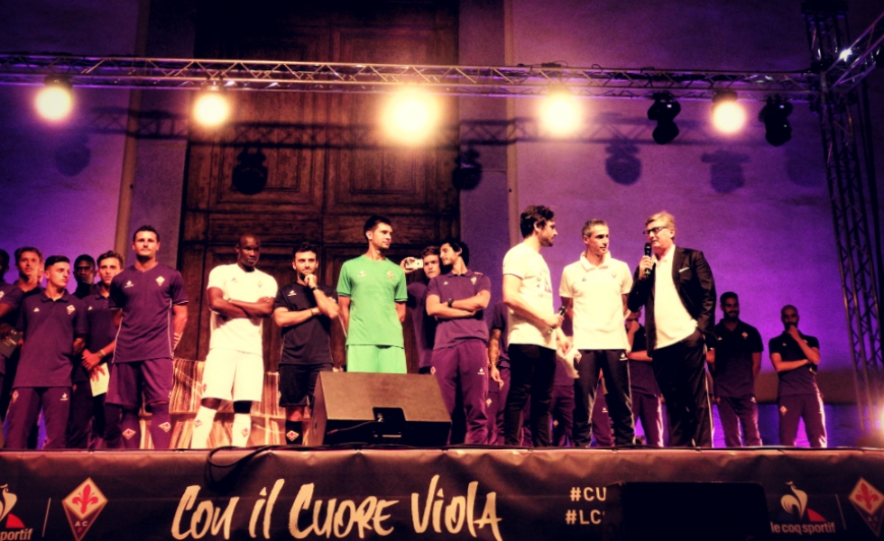 #CuoreViola: Le coq sportif e le maglie della Fiorentina