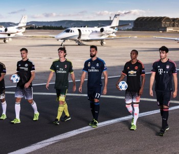 Adidas presenta le terze maglie dei top team europei