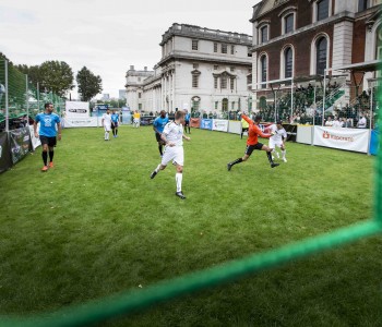 Hummel e la partita Football for Peace 2015