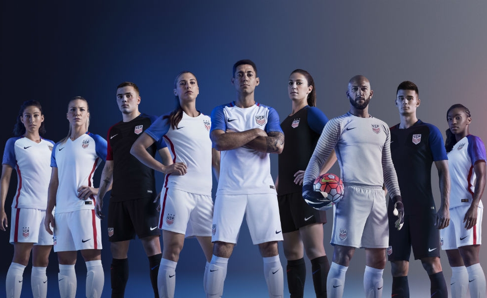 Nike, i kit USA per la Copa America 2016