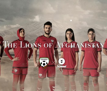 Hummel e le maglie (con hijab) per l’Afghanistan