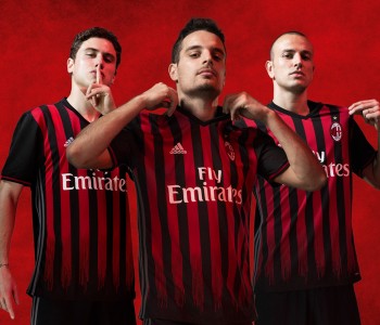 Presentata la maglia Adidas del Milan 2016-2017