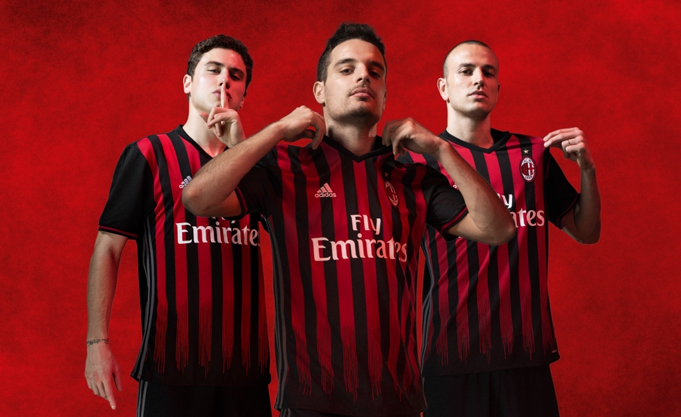 Presentata la maglia Adidas del Milan 2016-2017