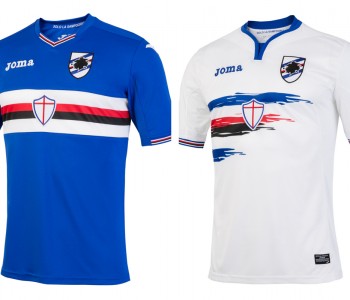 Le maglie Joma della Sampdoria 2016/2017