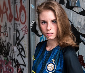 Marghe e la maglia dell’Inter 2016/2017