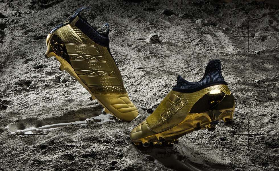 Adidas Space Craft Pack: oro e pelle