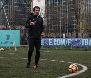 Nike Academy a Milano con Luis Figo