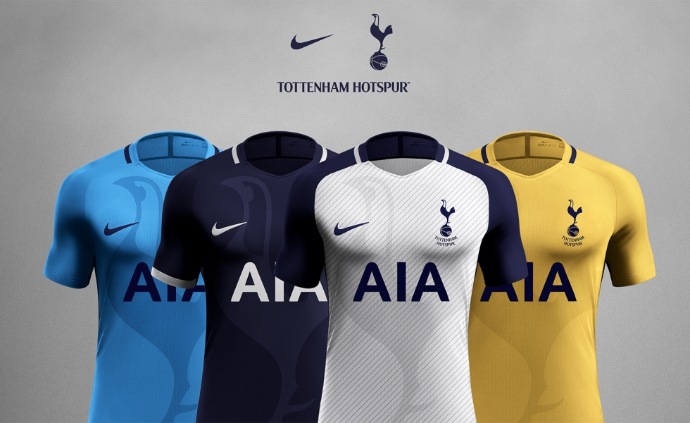 Tottenham Hotspur Nike concept kit by Rupertgraphic