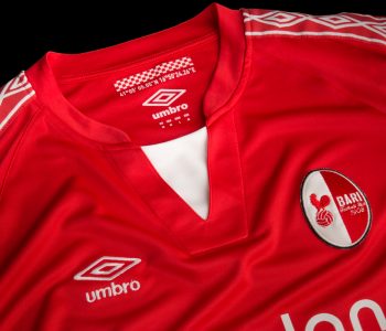 Umbro lancia i prodotti del Bari su Umbroshop.it