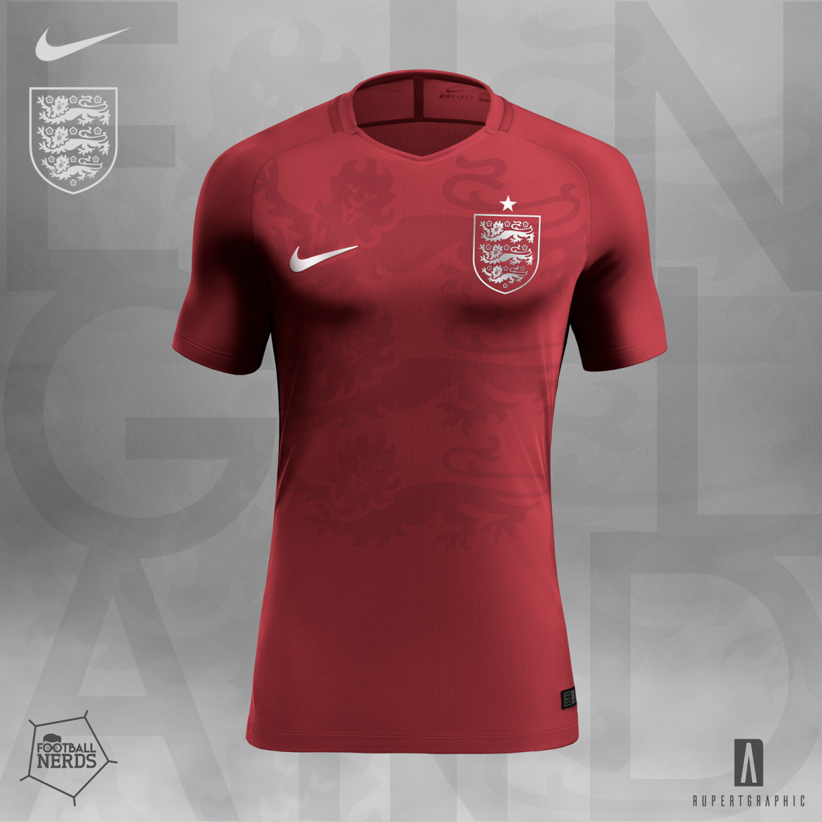 Concept Kit Inghilterra 2017/18