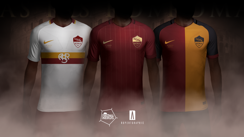 Maglia Roma 90 anni