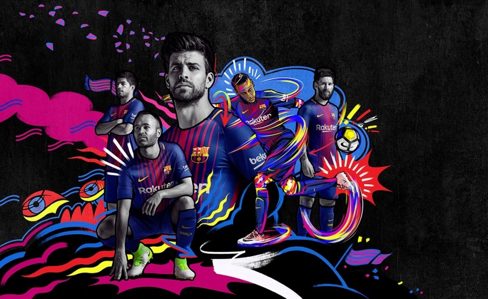 Nike lancia la maglia home del Barcellona 2017/18