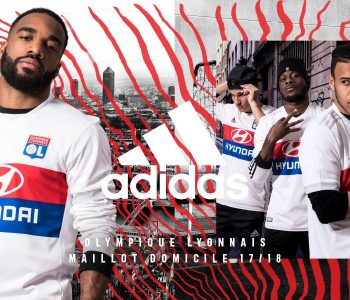 Adidas, le nuove maglie del Lione per il 2017/18