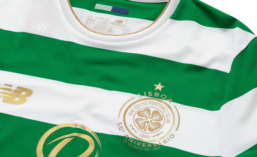 NB, la maglia del Celtic per i 50 anni da Lisbona ’67