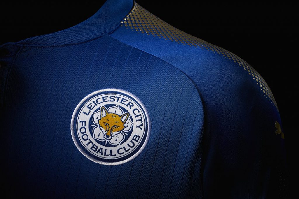 maglia home leicester 2017 18