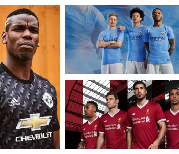 Tutte le maglie della Premier League 2017-2018