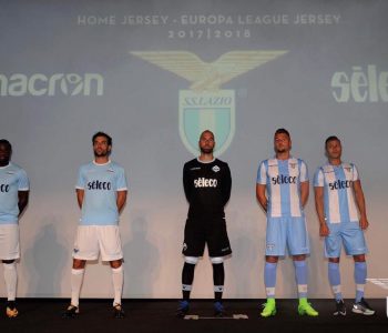 Macron, le maglie home ed Europa League della Lazio