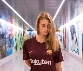 Marghe e la terza maglia del Barça 2017/18 (FOTO)