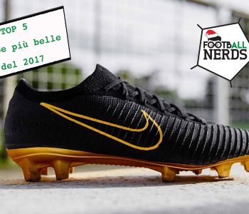 Top 5: le scarpe da calcio più belle del 2017