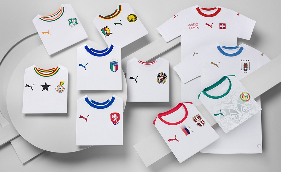 Nazionali: svelate le maglie Away Puma per il 2018