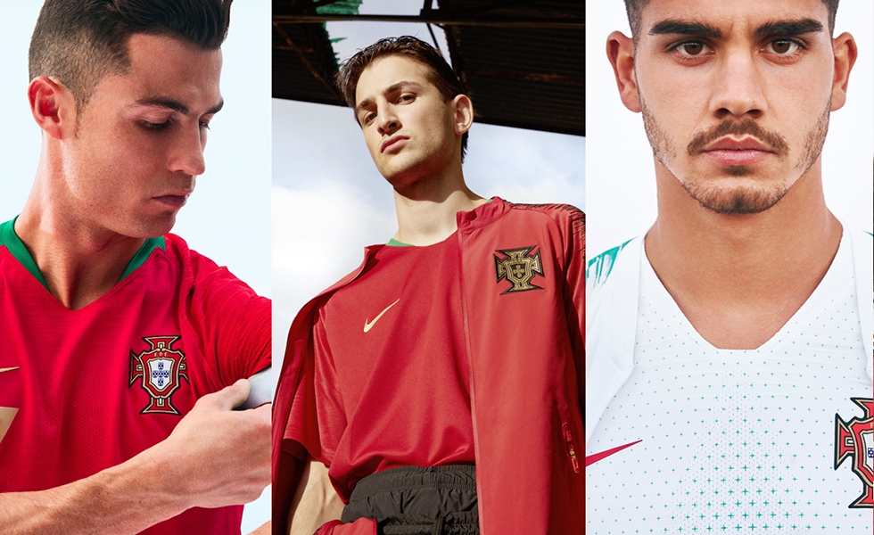 Nike presenta le Maglie del Portogallo per i mondiali di Russia 2018