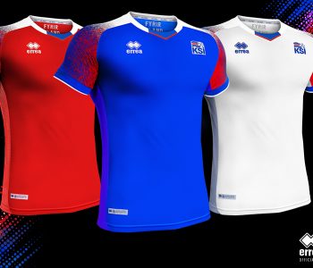 Erreà, le prime maglie “mondiali” dell’Islanda