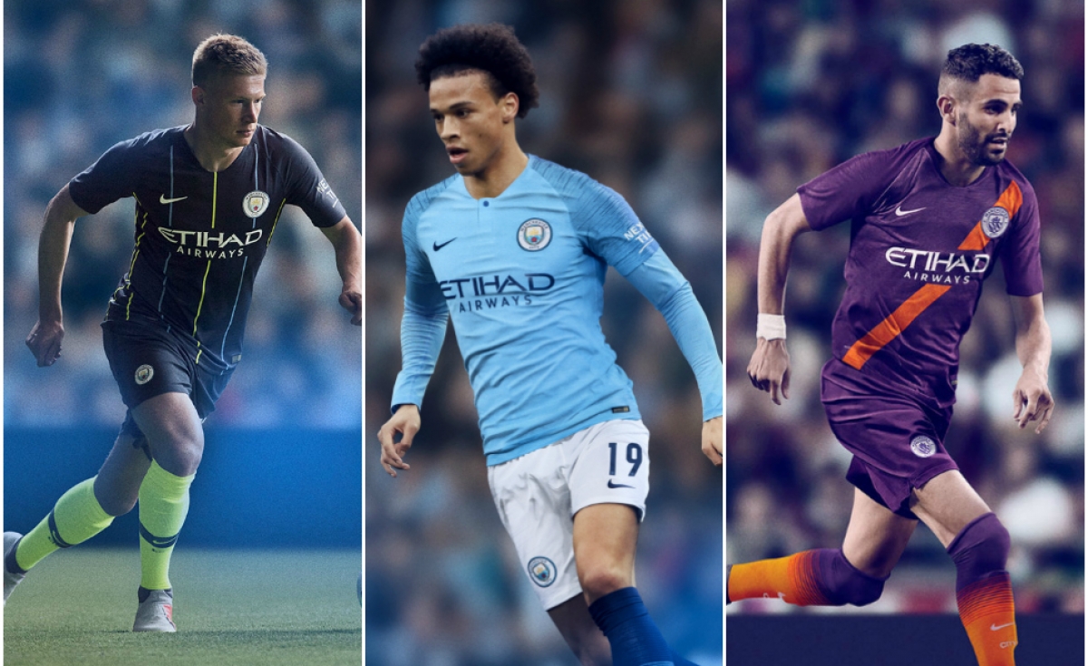 Nike, ecco le maglie del Manchester City 2018/19