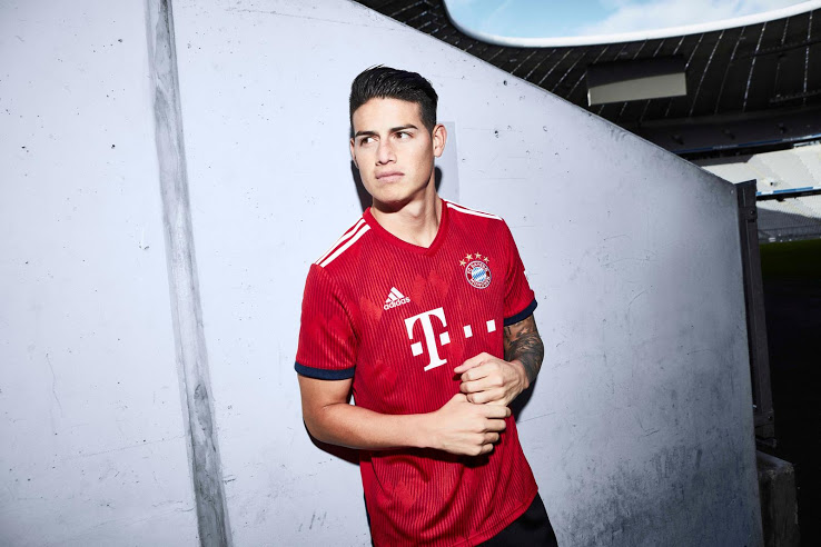 Le tre maglie Adidas del Bayern Monaco 2018/19
