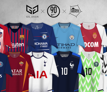 Nike 2002/18: i concept kit di GG_DSGN